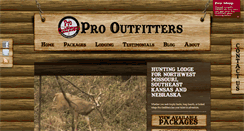 Desktop Screenshot of huntprooutfitters.com